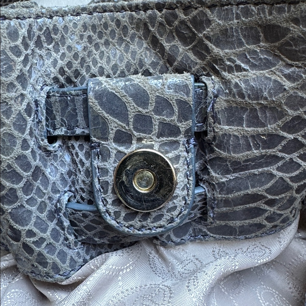 Michael Kors Python Convertible Snakeskin Embosse… - image 14